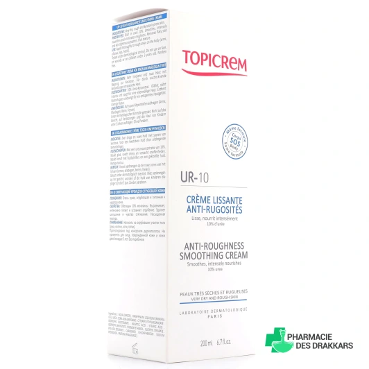 Topicrem UR-10 Crème Lissante Anti-Rugosités