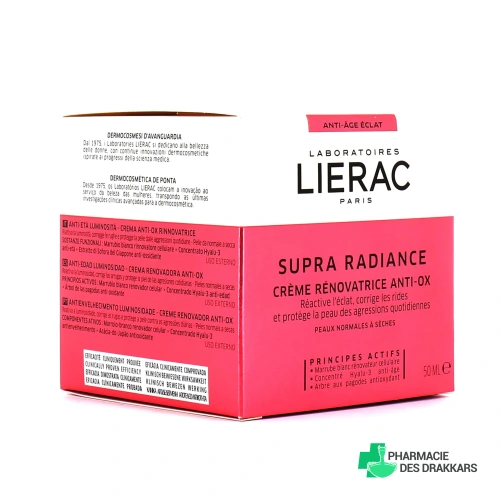 Lierac Supra Radiance Crème Rénovatrice Anti-Ox