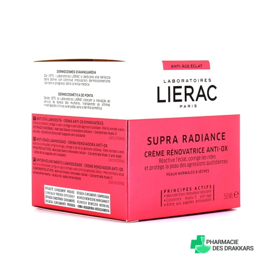 Lierac Supra Radiance Crème Rénovatrice Anti-Ox