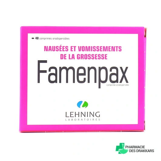 Lehning Famenpax Nausées et Vomissements de la Grossesse