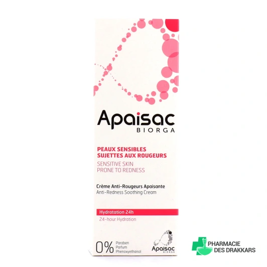 Crème Anti-Rougeurs Apaisante Apaisac 40 ml