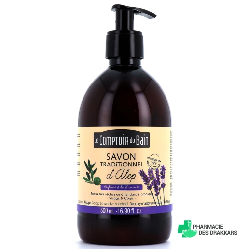 Le Comptoir du Bain Savon Traditionnel d'Alep à la Lavande