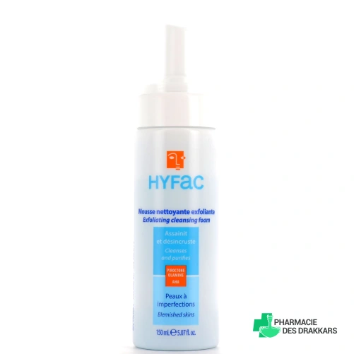 Hyfac Mousse nettoyante aux AHA