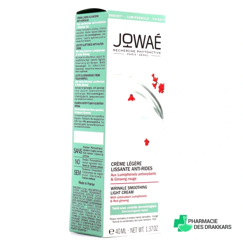 Jowaé Crème légère lissante anti-rides