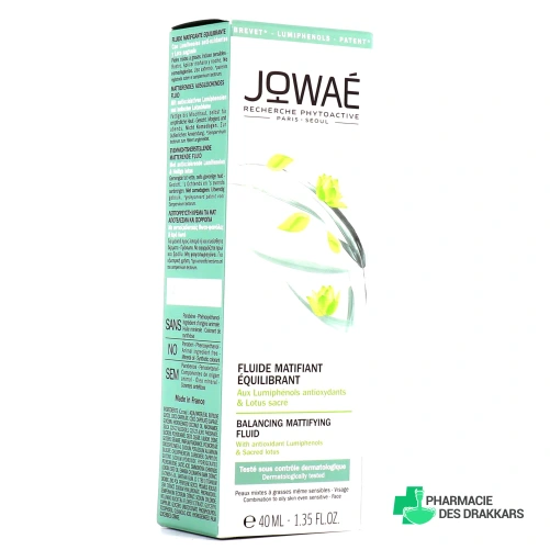 Jowaé Fluide matifiant équilibrant