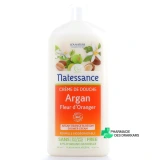 Natessance Crème de douche Argan-Fleur d'Oranger Bio - Vue 360°