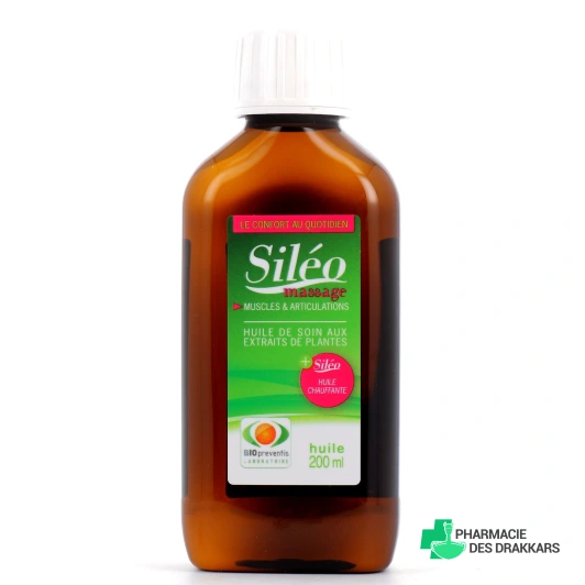 Siléo Huile Massage Muscles et Articulations