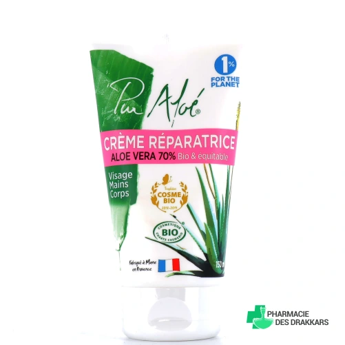 Pur Aloé Crème Réparatrice à l'Aloé Vera Bio 70%