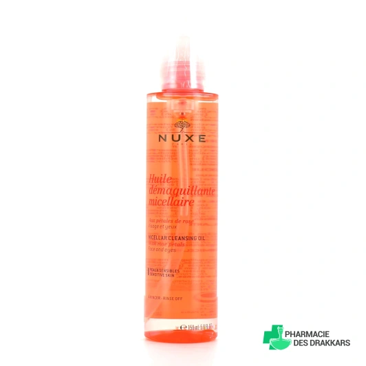 Nuxe Huile démaquillante micellaire aux pétales de rose