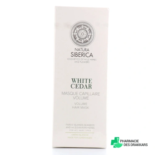 Natura Siberica Masque Capillaire Volumateur White Cedar