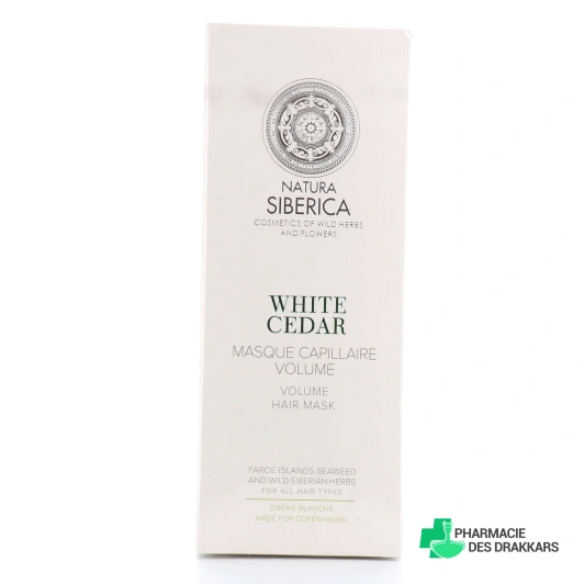 Natura Siberica Masque Capillaire Volumateur White Cedar