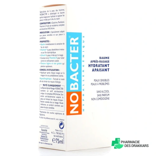Nobacter Baume après-rasage hydratant apaisant