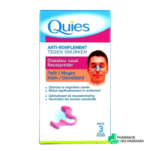 Quies Dilatateur Nasal Anti-Ronflement