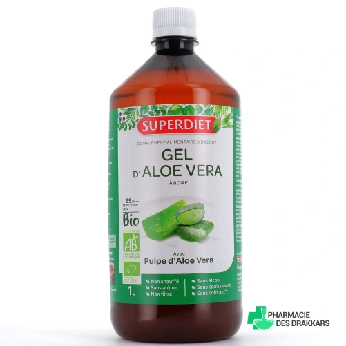 Super Diet Gel d'aloe vera à boire