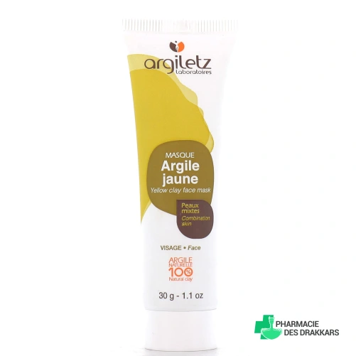 Argiletz Masque Argile Jaune