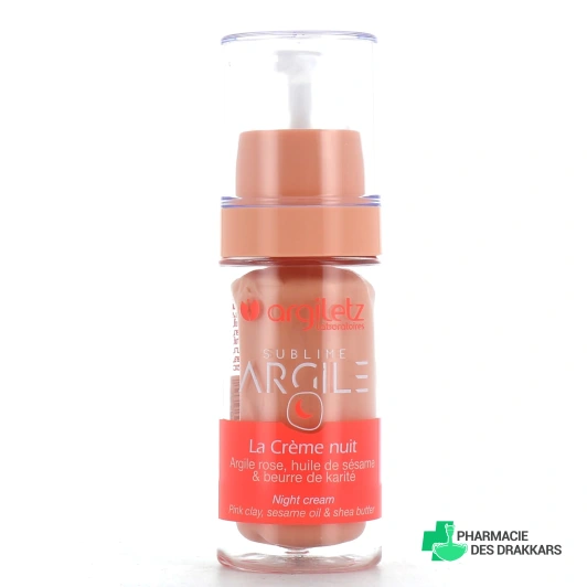 Argiletz Crème de Nuit Sublime Argile