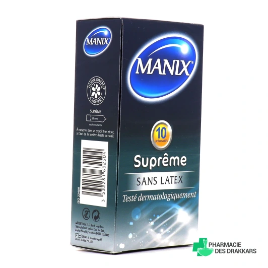 Manix Suprême Préservatifs sans latex