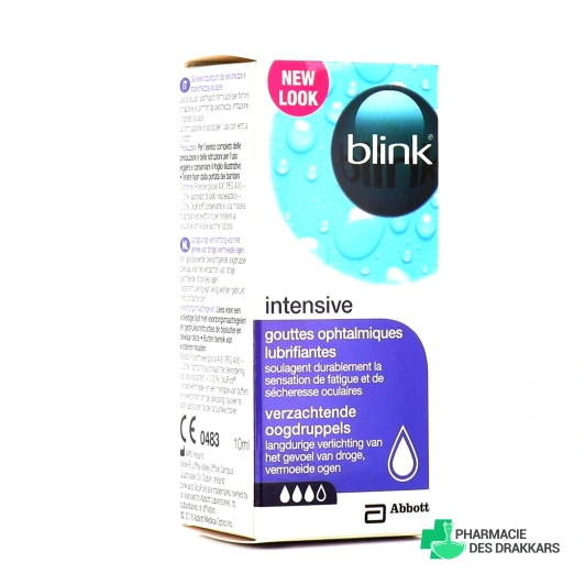 Blink Intensive Gouttes Ophtalmiques Lubrifiantes