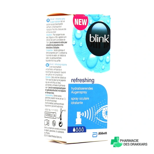 Blink Refreshing Spray Oculaire Hydratant