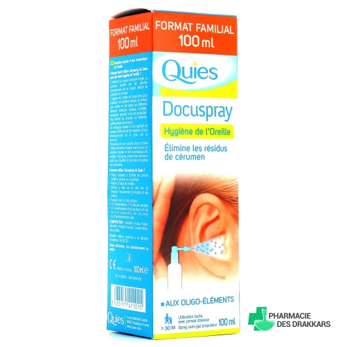 Quies Docuspray Hygiène de l'Oreille