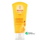 Weleda Bébé Calendula Crème Lavante Bio Corps & Cheveux - Vue 360°