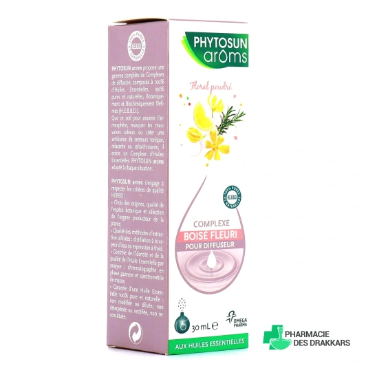 Phytosun Aroms Complexe Diffusion Boisé Fleuri