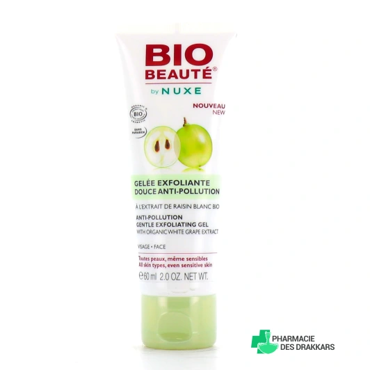 NUXE Bio Beauté Gelée exfoliante douce Anti-pollution 60ml