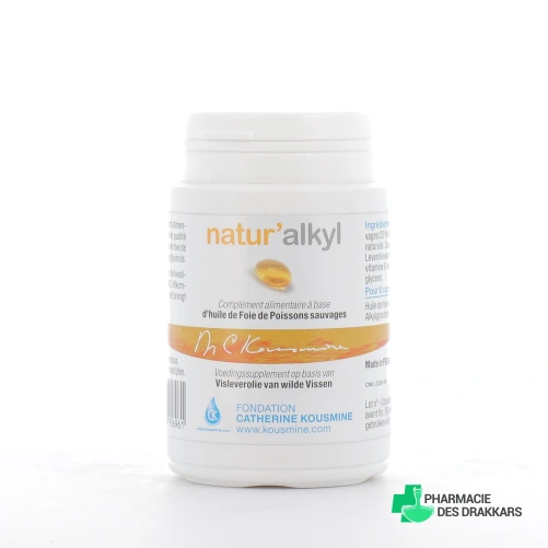 Natur'Alkyl Huile de Foie de Poissons Sauvages
