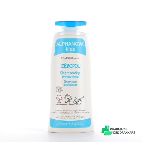 Alphanova Kids ZeroPou Shampoing Bio