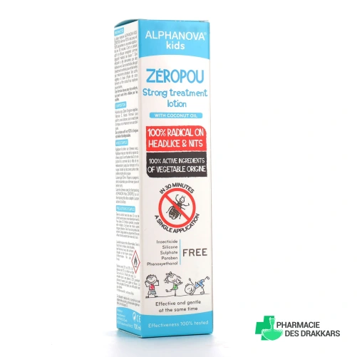 Alphanova ZeroPou Lotion anti-poux et lentes