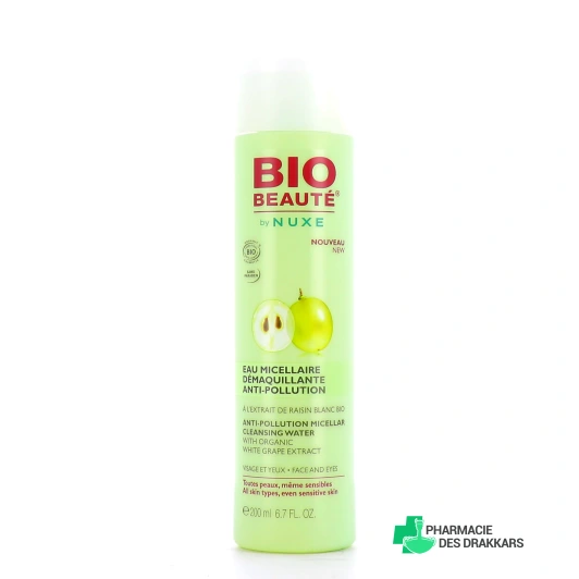 NUXE Bio Beauté Eau micellaire démaquillante Anti-pollution 200ml