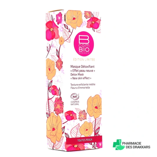 B Com Bio Masque Détoxifiant "Effet Peau Neuve"