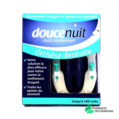 Douce Nuit Anti-Ronflement Orthèse Dentaire