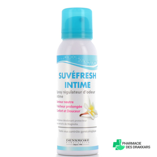 Suvefresh intime pocket spray déodorant soin intime