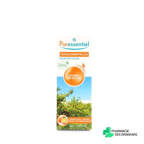 Puressentiel Huile pour Diffusion Voyage en Sicile