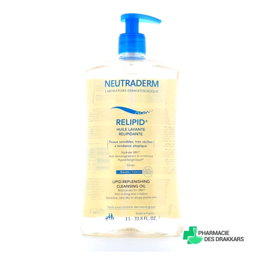 Neutraderm Relipid+ Huile lavante relipidante