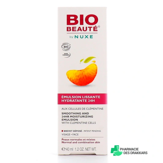 NUXE Bio Beauté Émulsion lissante hydratante 40ml