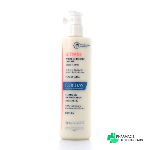 Ducray Ictyane Crème de Douche Lavante