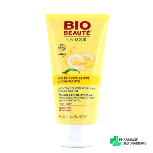 NUXE Bio Beauté Gelée exfoliante et tonifiante 150ml