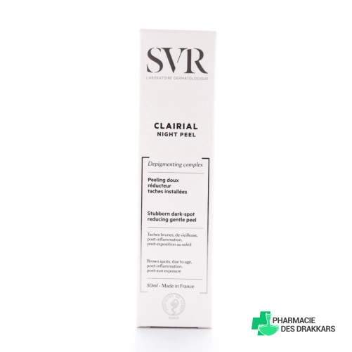 SVR Clairial Night Peel Peeling Doux Réducteur Taches Installées