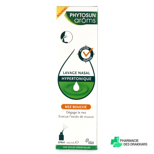 Phytosun Aroms Lavage Nasal Hypertonique Nez Bouché