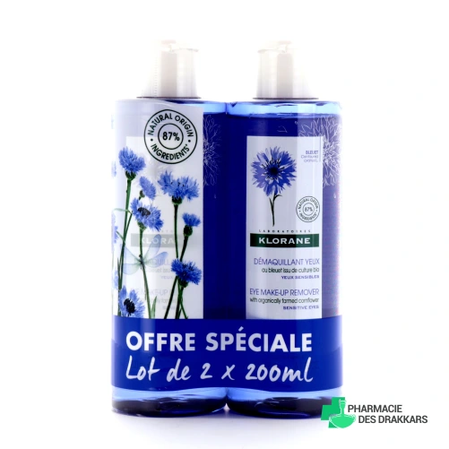 Klorane Démaquillant Yeux au Bleuet