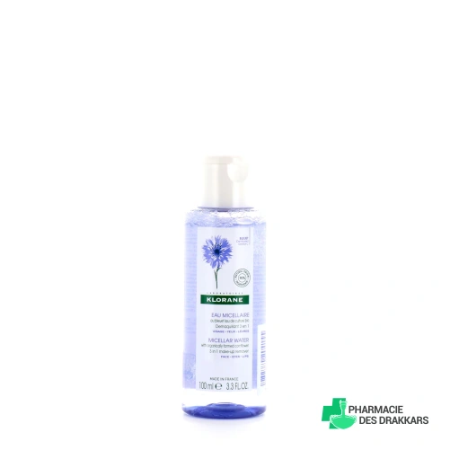 Klorane Eau Micellaire Démaquillante Bleuet Bio