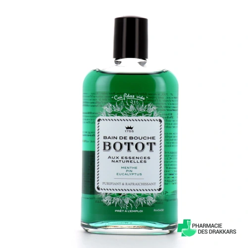 Botot Bain de Bouche Menthe Pin Eucalyptus