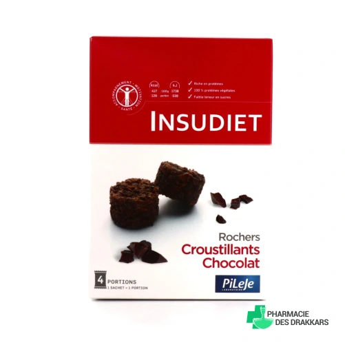 Insudiet rochers croustillants chocolat