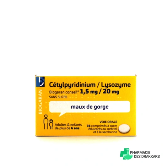 Cétylpyridinium / Lysozyme