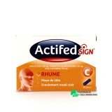 Actifed SIGN Rhume 20 gélules - Vue 360°