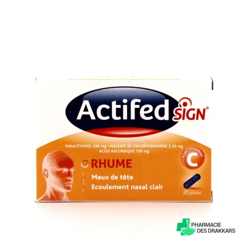 Actifed SIGN Rhume 20 gélules