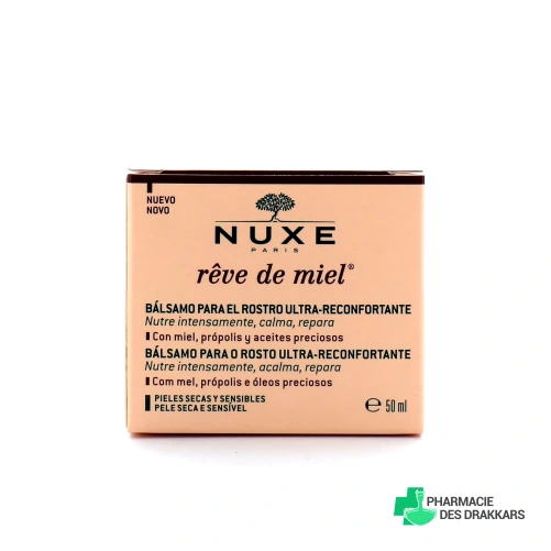 Nuxe Rêve de Miel Baume Visage Ultra-réconfortant
