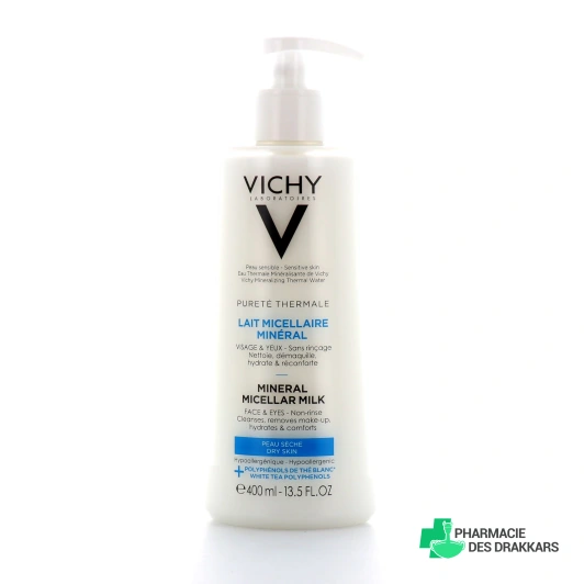 Vichy Pureté Thermale Lait Micellaire Minéral